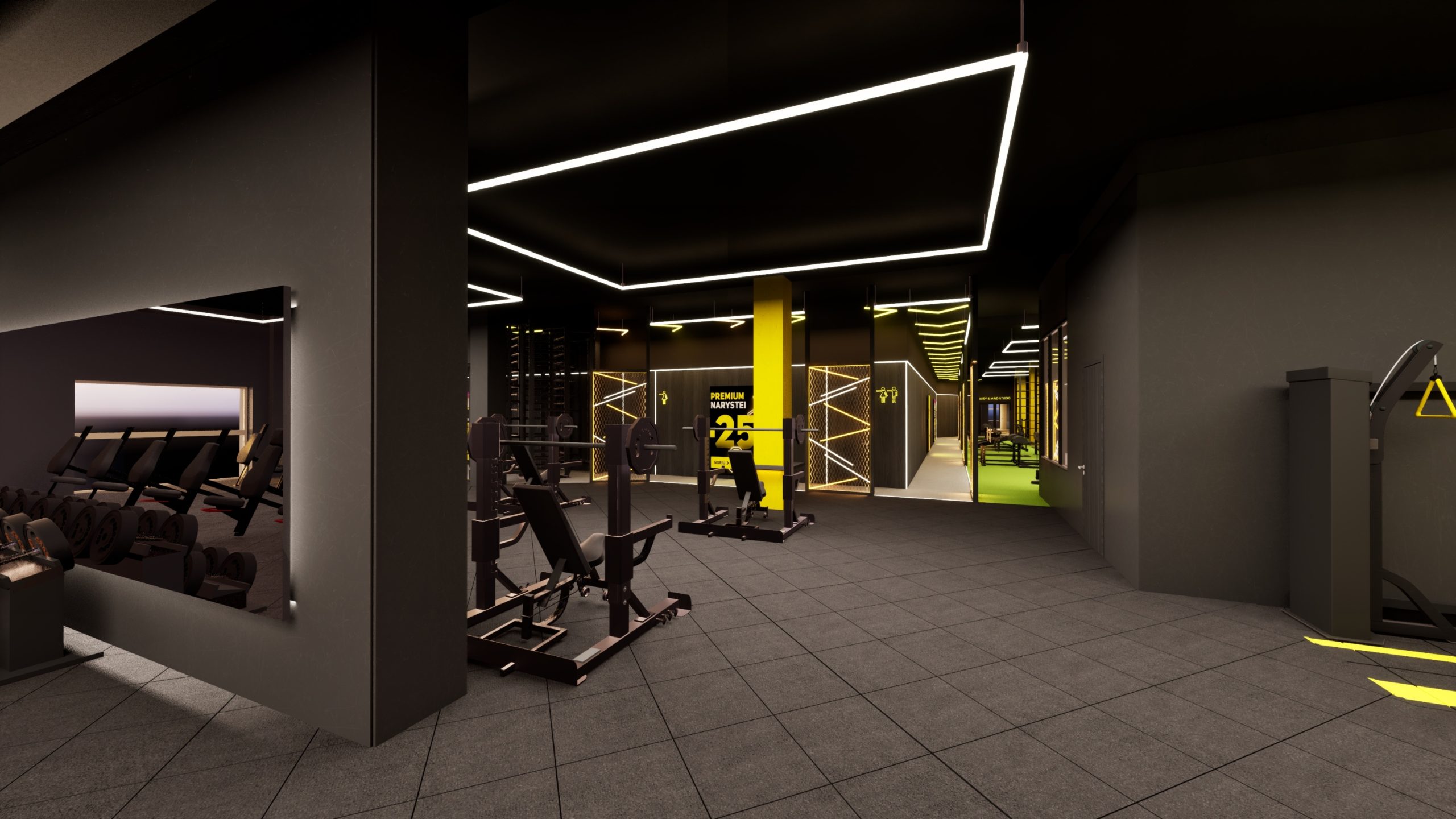 Lemon gym Skraja (yra ir vertikalūs ekranai)