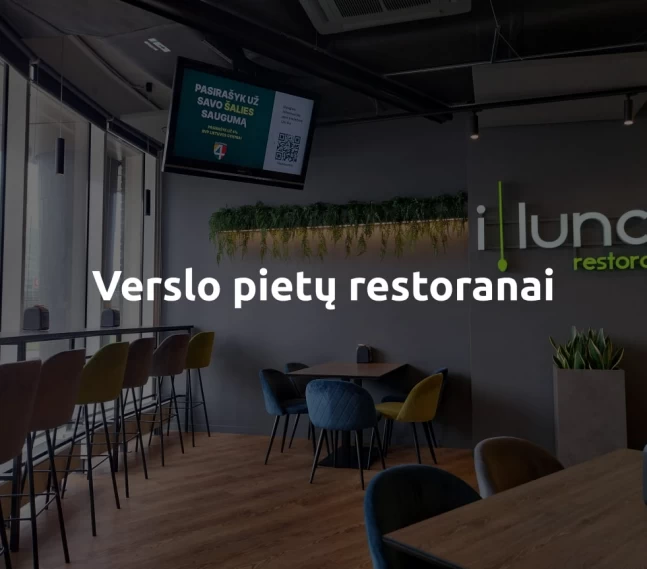 Verslo pietų restoranai