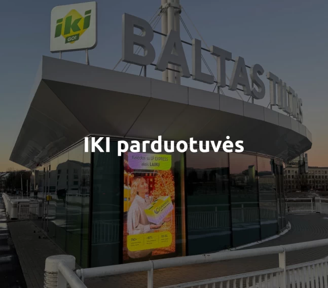 IKI parduotuves
